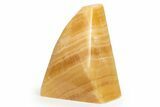 Free-Standing, Polished Honeycomb Calcite - Utah #242284-1